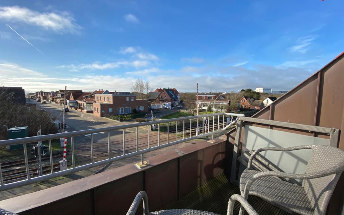 Haus Sonneneck - Ferienwohnung 3 Borkum Exterior foto
